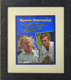 Arnold Palmer and Jack Nicklaus Signed 1970 Sports Illustrated Cover